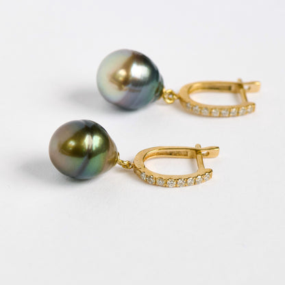 Tahitian Pearl Earrings