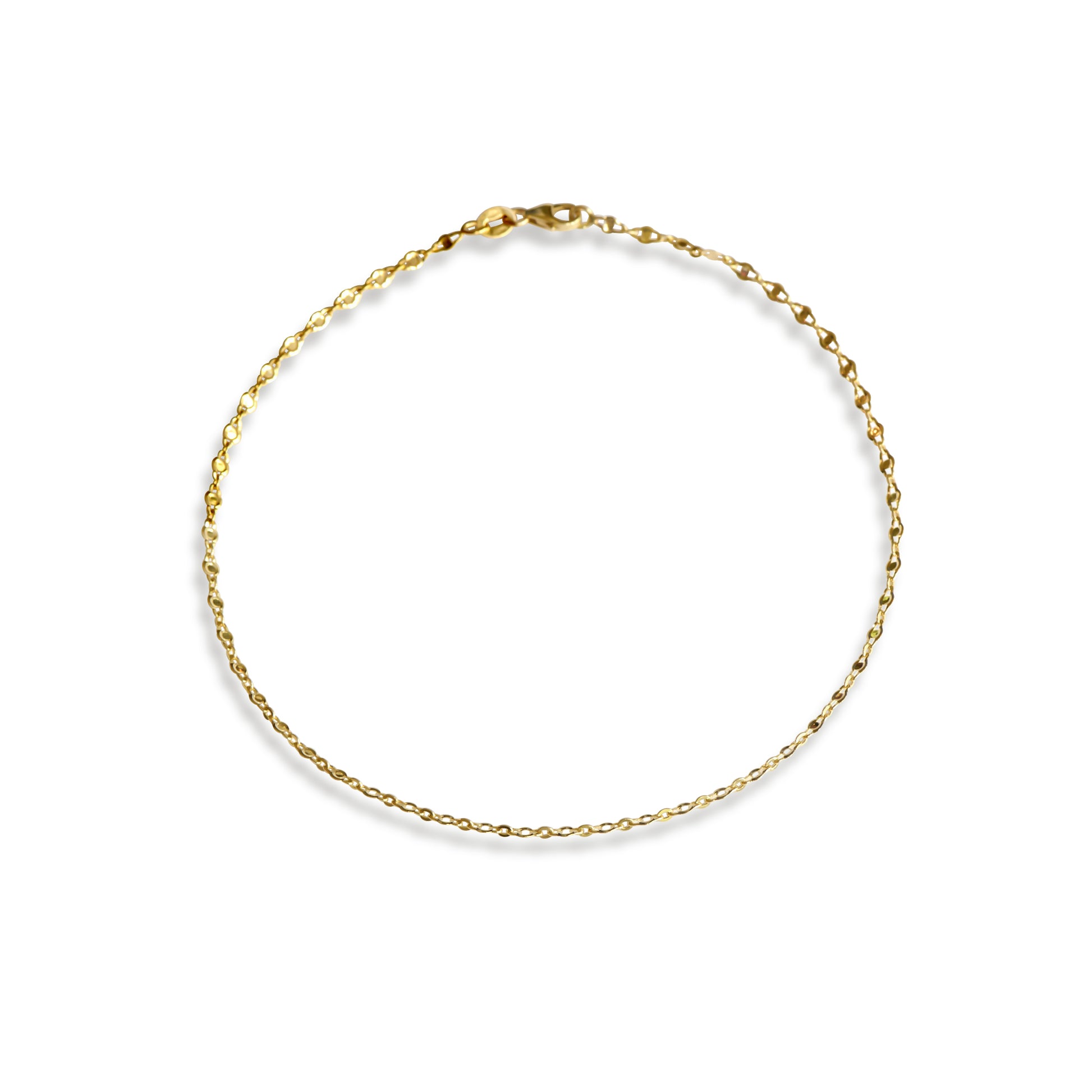 14k Gold Anklet