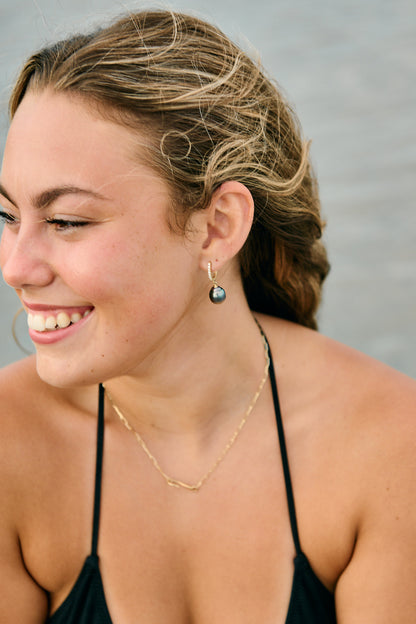 Tahitian Pearl Earrings