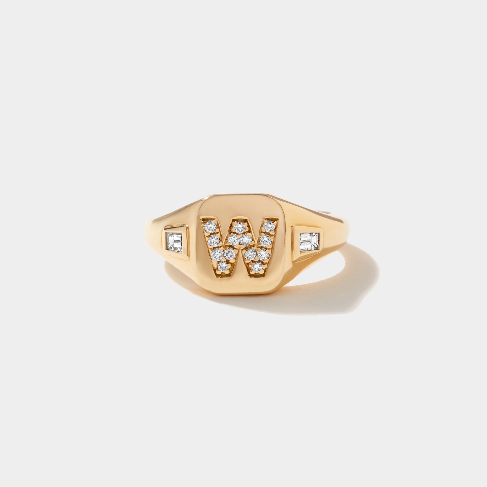 Initial Signet Ring