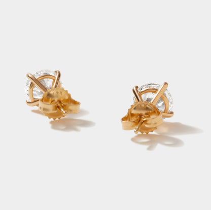 4 Prong Martini studs