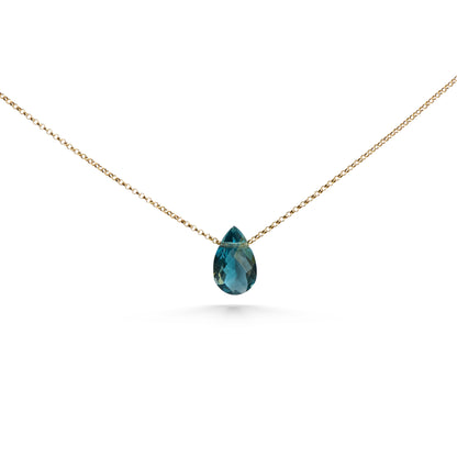 Blue Topaz Necklace