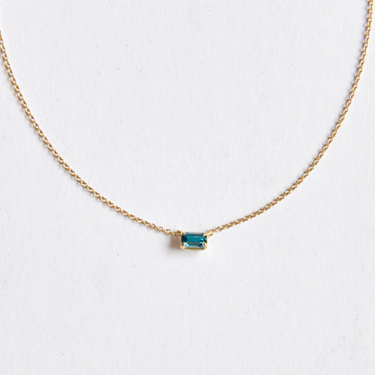 London Blue Topaz Necklace