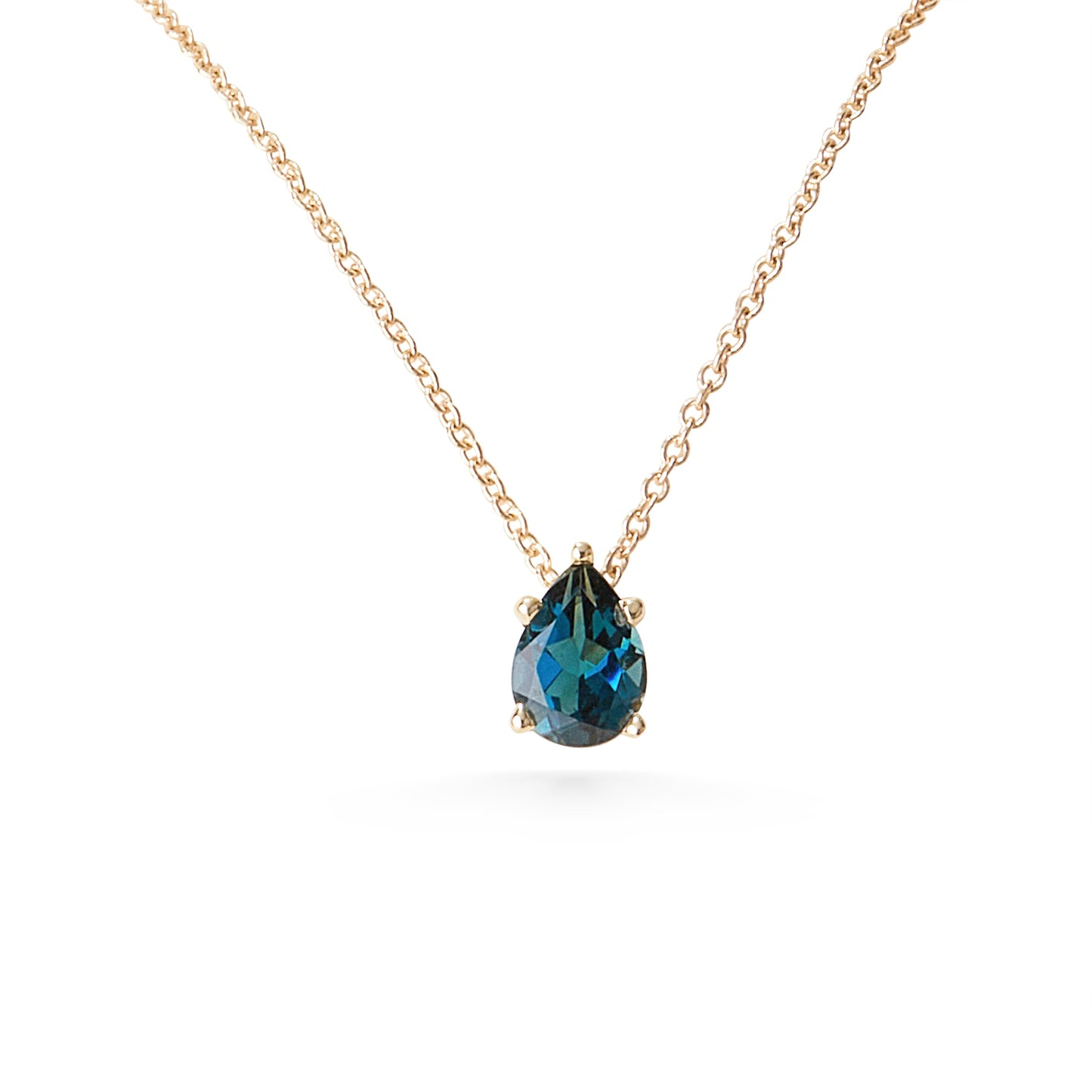 Topaz Gold Necklace