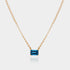 London Blue Topaz Gold Chain